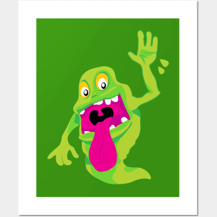 Slimer Waves Posters and Art